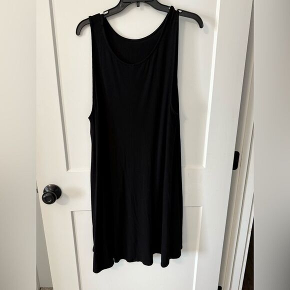 Old Navy Black Mini Tank Dress Relaxed Fit - Picture 2 of 5